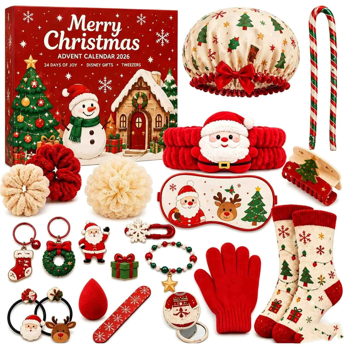 Advent Calendar for Girls 2026 24 Days Jewelry Making Craft Kit Gift