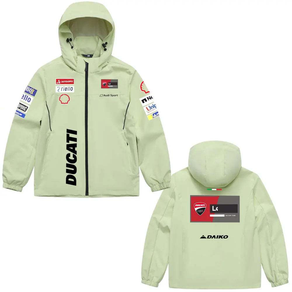 Motorcycle Jacket | Lightweight, Windproof, Rainproof | Unisex Racing Style