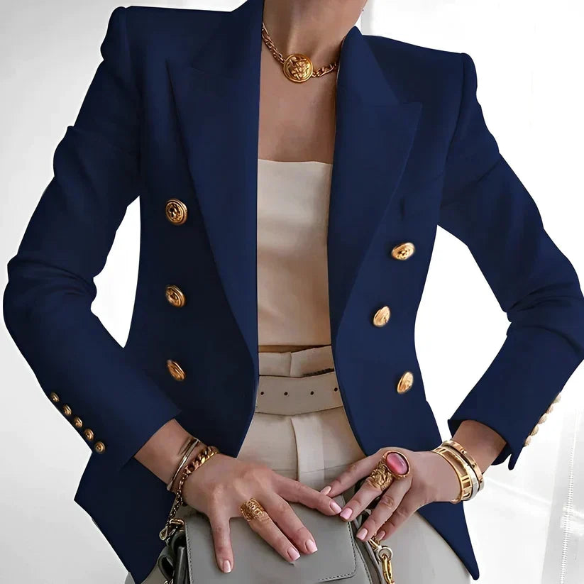 Women's Blazer | Structured Shoulders, Single Breasted