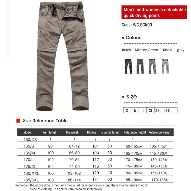 Cargo Pants Men | Quick Dry, Water Resistant | Tactical Shorts