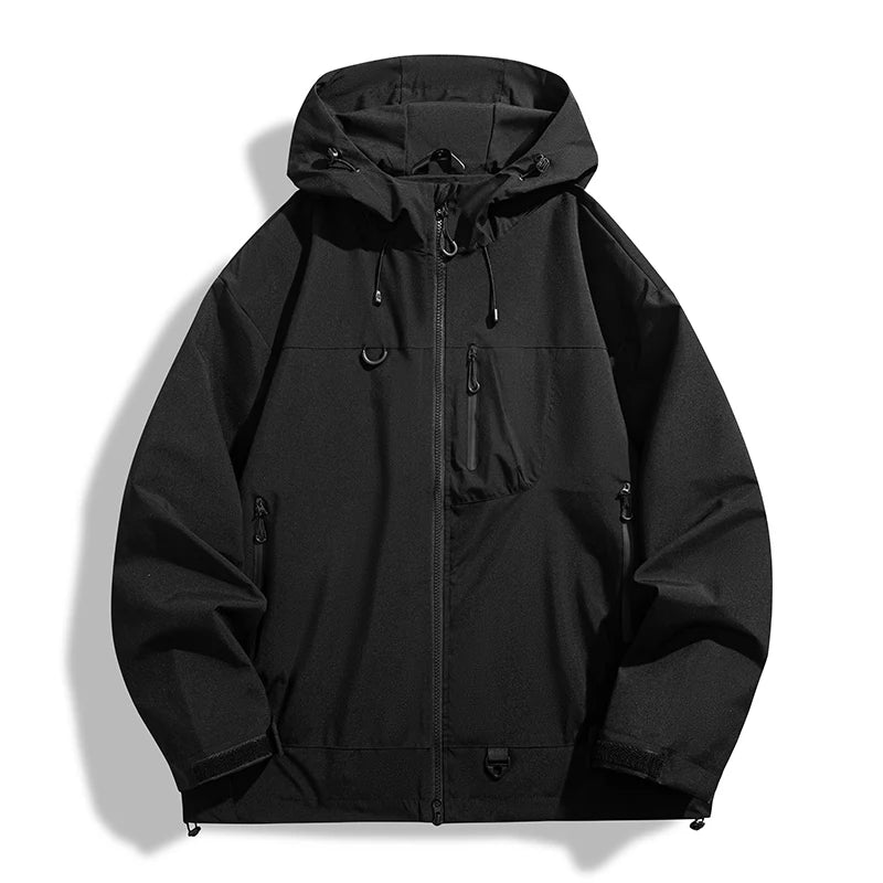 Women waterproof windbreaker jacket lightweight hiking windproof