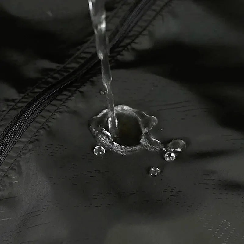 Unisex waterproof windbreaker jacket lightweight packable with UPF 40+ sun protection