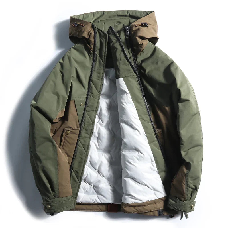 Rain Jacket | Techwear, Water-Resistant, Color Block
