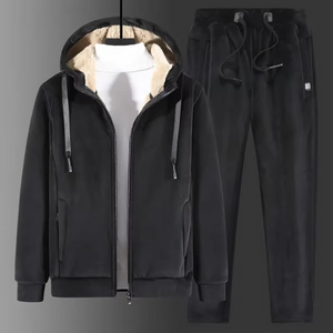 Men's Tracksuit Set | Warm Fleece, 2-Piece | Comfortable Winter Outfit