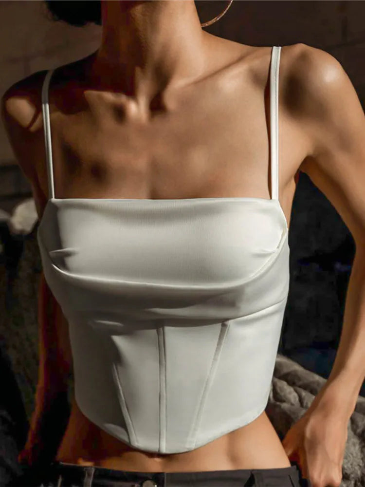 Women's Camisole Top | Slim Fit, Square Neck | Stretch Cami