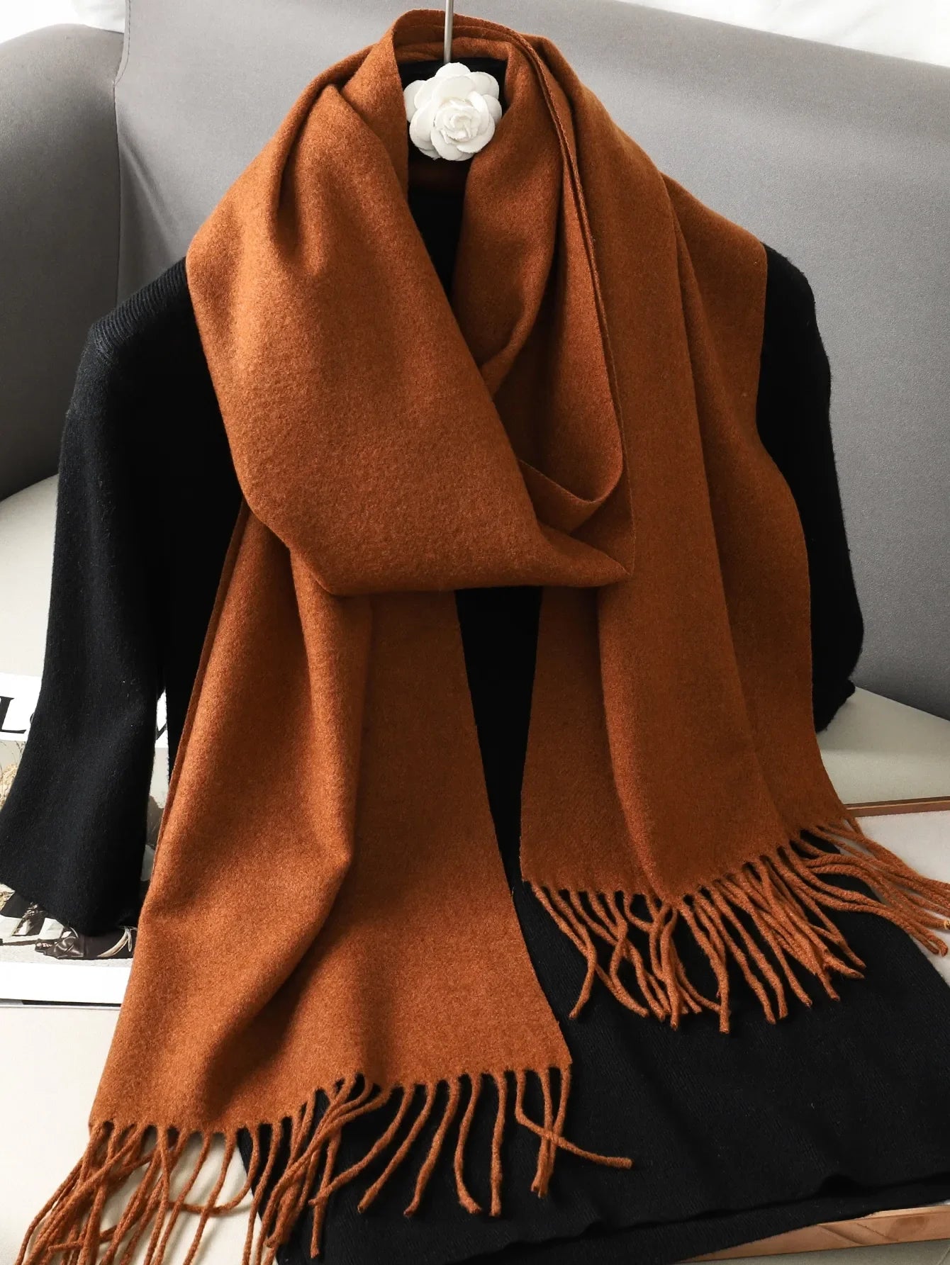 Women's Winter Scarf | 62 Colors, Pashmina, Warm