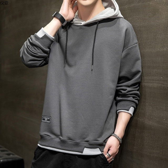 Hoodie Sweater | Urban Two-Tone, Kangaroo Pockets