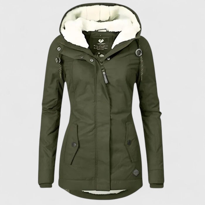 Women's Waterproof Winter Jacket | Hooded, Water-Repellent Coat