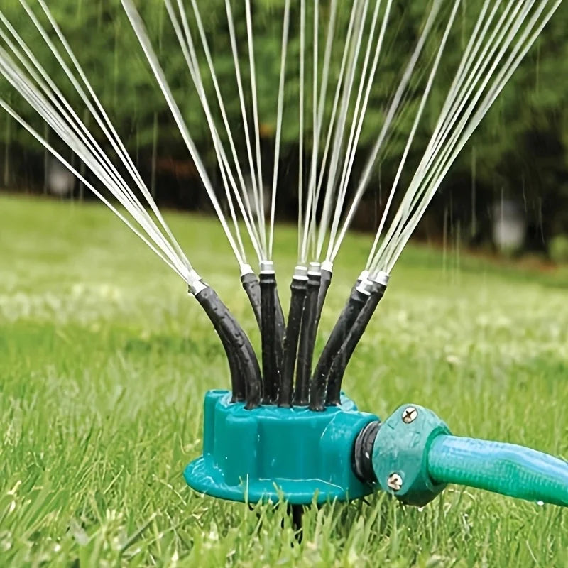 Liora | 12-in-1 garden watering system with 360° rotating sprinkler
