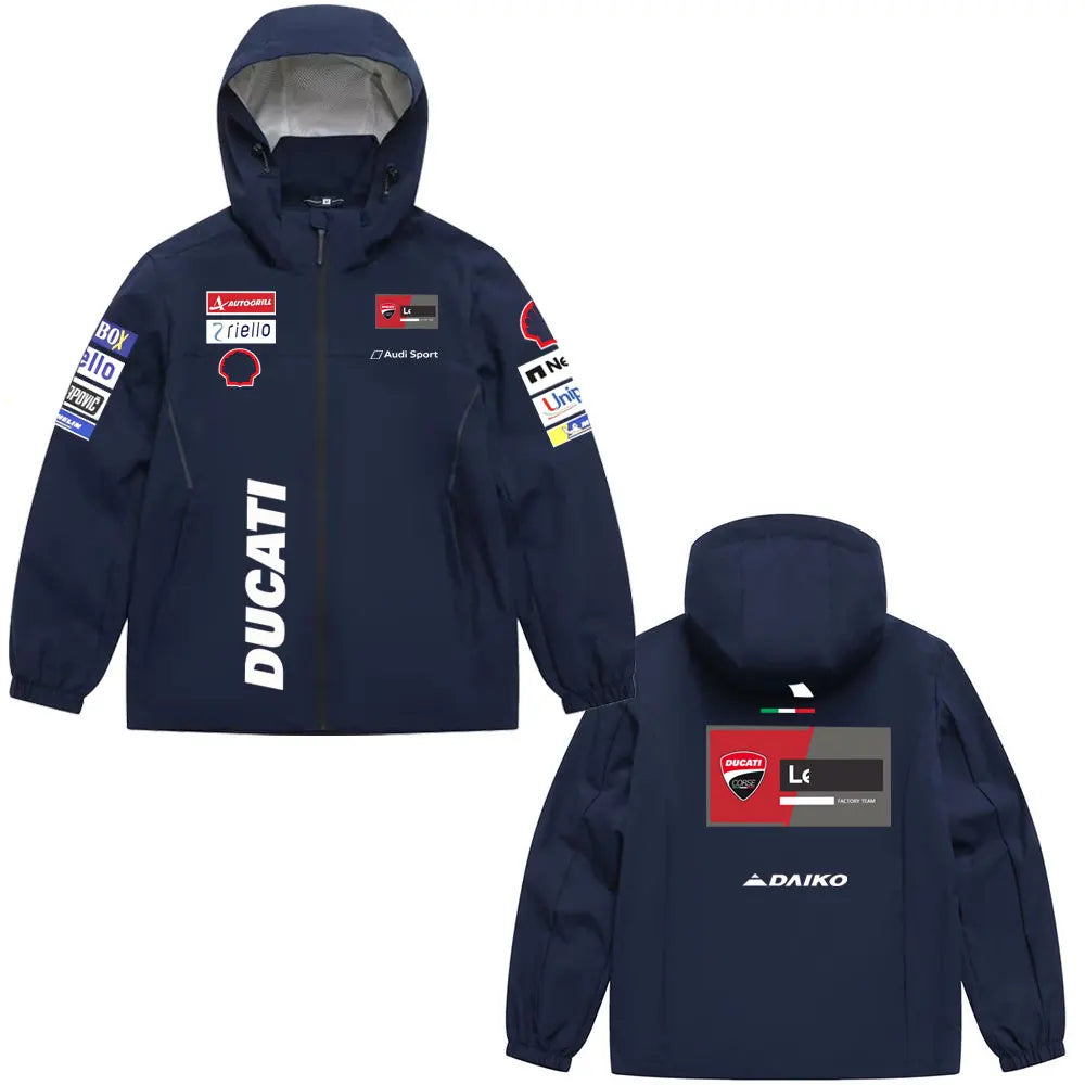 Motorcycle Jacket | Lightweight, Windproof, Rainproof | Unisex Racing Style
