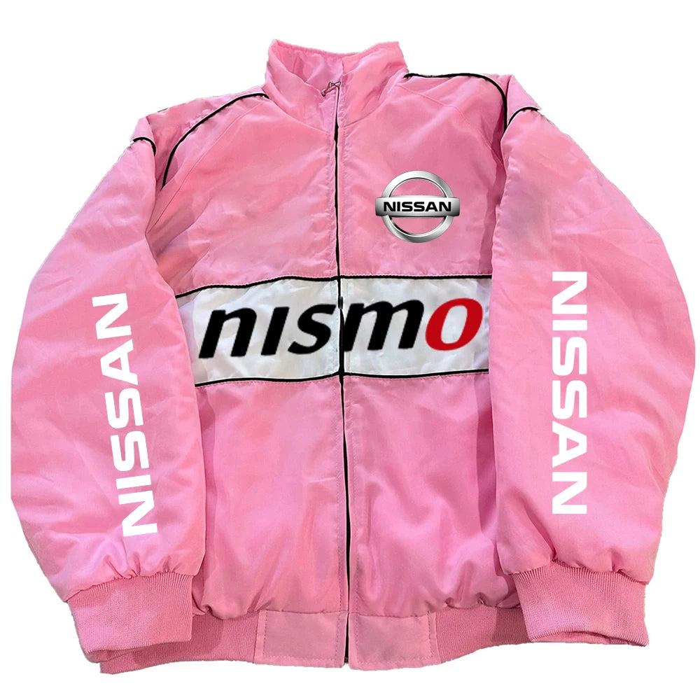 Motorcycle Jacket | Nissan 3D Print, Windproof, Retro American Style