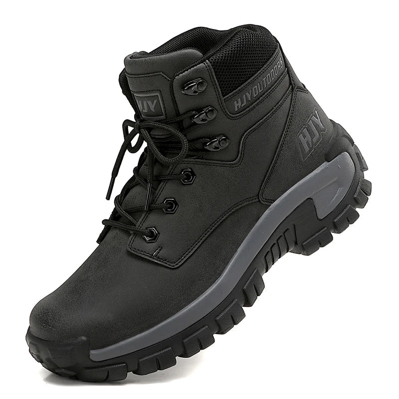 Men's High Trekking Boots - Non-Slip - Outdoor Work