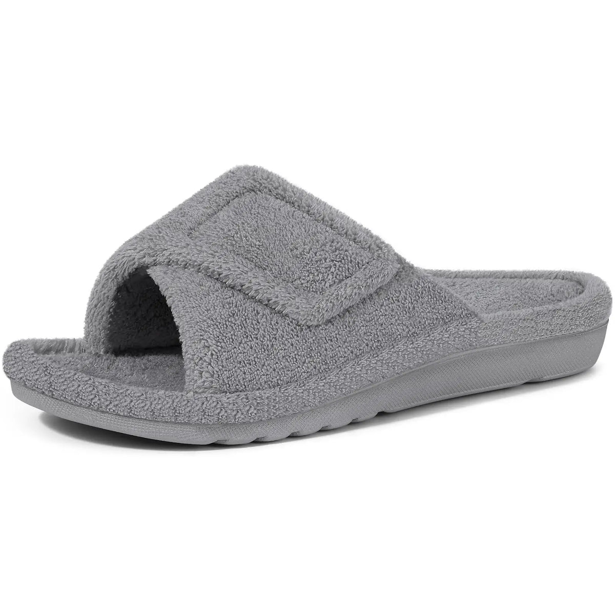 Women's Diabetic Slippers | Fluffy Slides, Soft Feel | Orthopaedic Arch Support