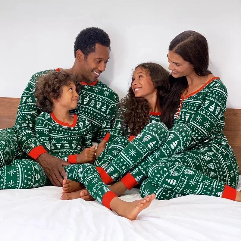 Christmas Pyjamas | Matching Family Sleepwear, 2 Piece Allover Print Set