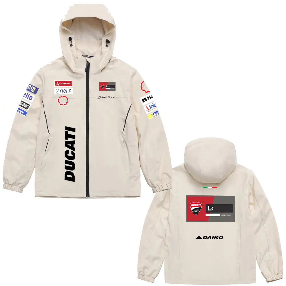 Motorcycle Jacket | Lightweight, Windproof, Rainproof | Unisex Racing Style