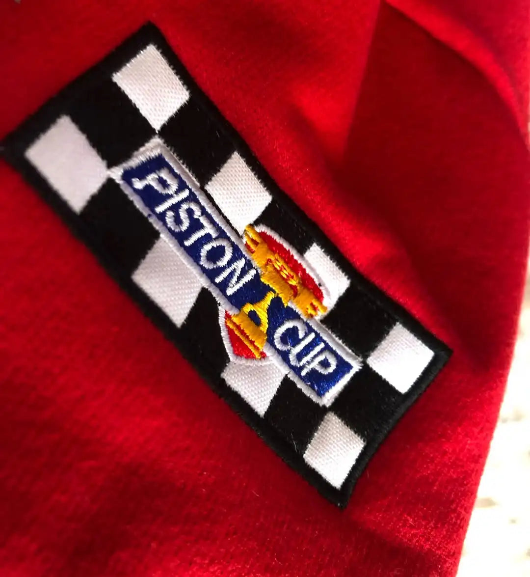 Men's and Women's Racing Jacket | Red Black Flame | American Style