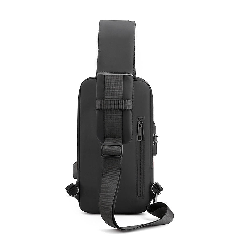 Crossbody Bag | Water-Resistant Travel Shoulder Bag with Security Lock