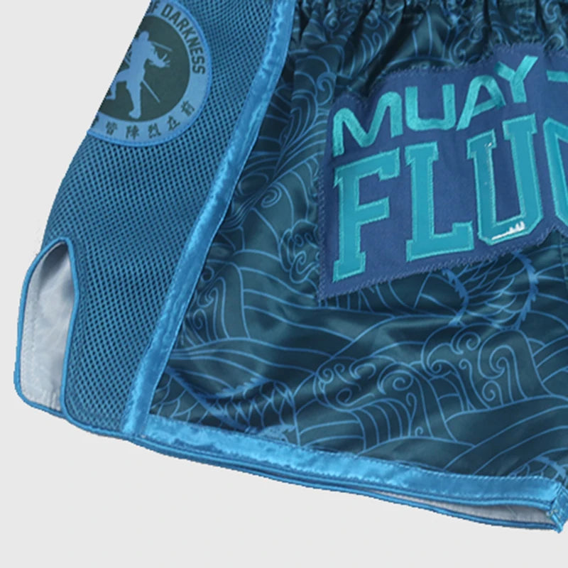 Muay Thai Shorts | Men's, Embroidered, Durable | Training Fightwear