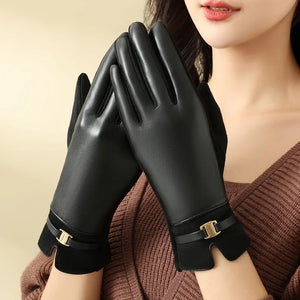Women's winter gloves | Touchscreen-compatible, windproof | Warm and comfortable