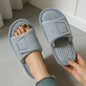 Women's Slippers | Four Season Corduroy, Soft Indoor | Unisex