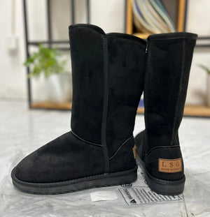Women's Winter Boots | Waterproof Leather, Fur Lined, Calf High