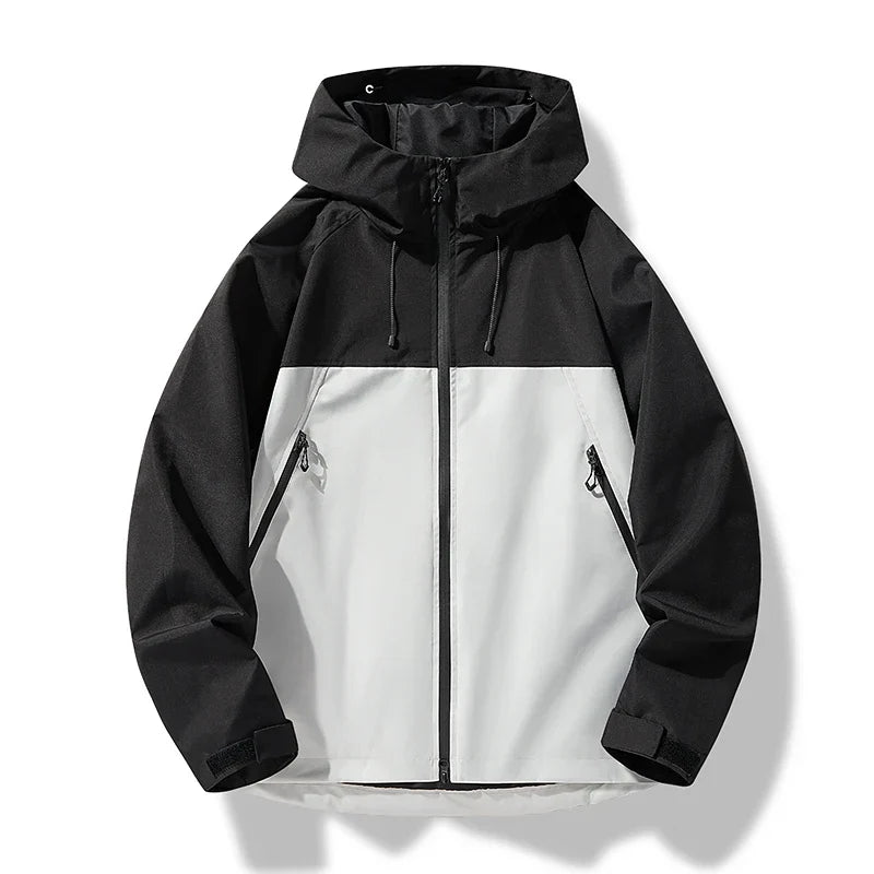 Men's Rain Jacket | Waterproof, Windproof with Hood