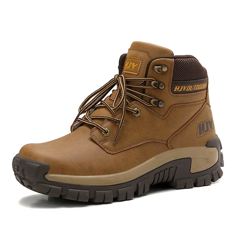 Men's High Trekking Boots - Non-Slip - Outdoor Work