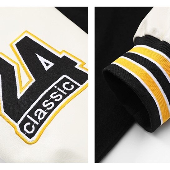 Men's Varsity Bomber Jacket | Baseball Style | Casual Streetwear