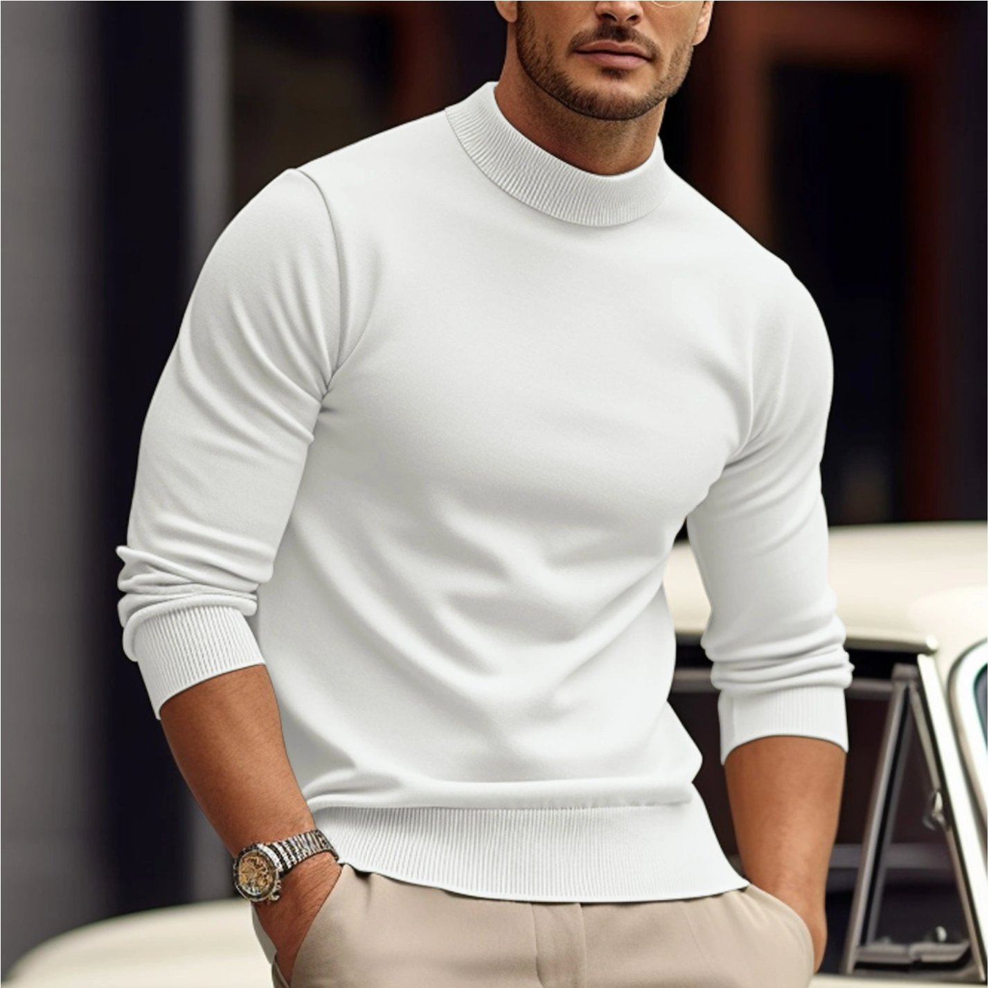 Men’s Sweater | Knit, Soft Warm Pullover | Casual Winter Style
