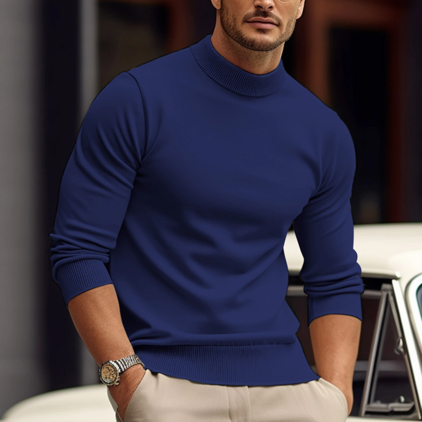 Men’s Sweater | Knit, Soft Warm Pullover | Casual Winter Style