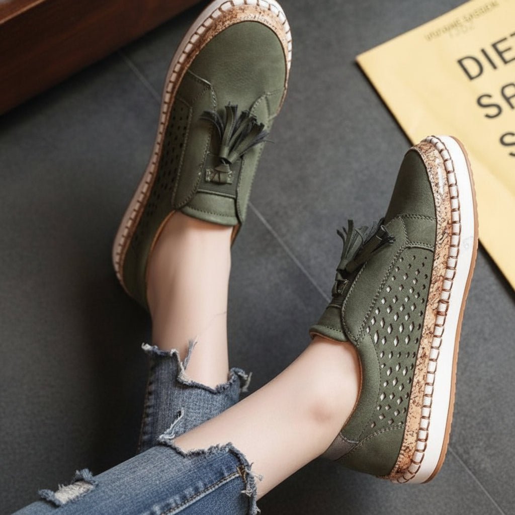 Women's Slip On Walking Shoes | Cushioned, Breathable Support
