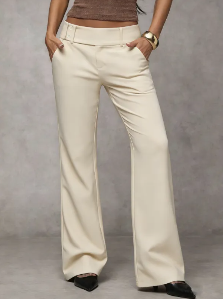 Women's Flared Pants | Fitted Waist, Fluid Comfort