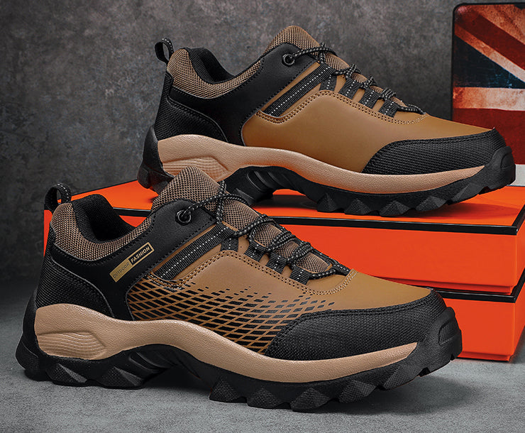 Men's Barefoot Trekking Shoes - Lace-Up - Lightweight - Durable