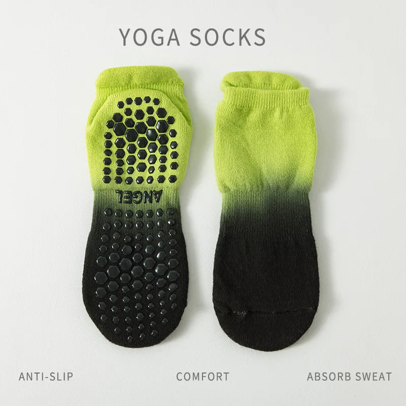 Pilates Yoga Socks | Women's, Non Slip, Cotton | Breathable Comfort