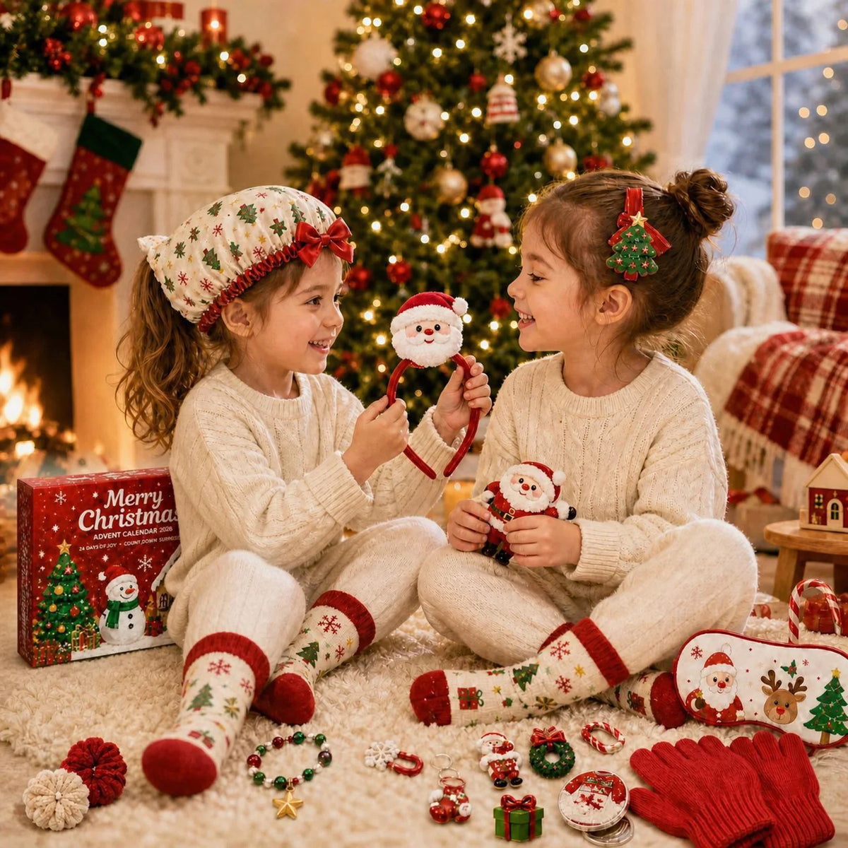 Advent Calendar for Girls 2026 24 Days Jewelry Making Craft Kit Gift