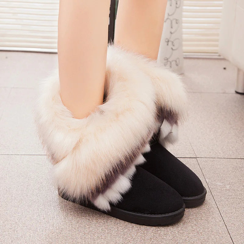 Sheepskin Boots | Women's Warm Lined Winter Boots | Snow, Cozy Comfort