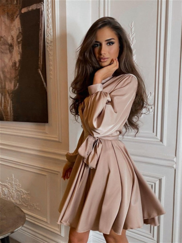 Evening Dress | Satin, Formal Style | Elegant Outfit