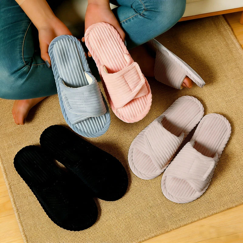 Women's Slippers | Four Season Corduroy, Soft Indoor | Unisex