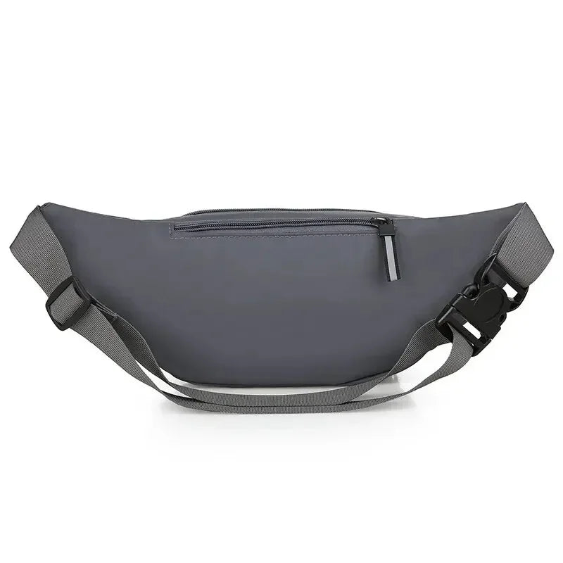 Anti-Theft Waist Bag | Canvas, Slim Fit | Men's Sport