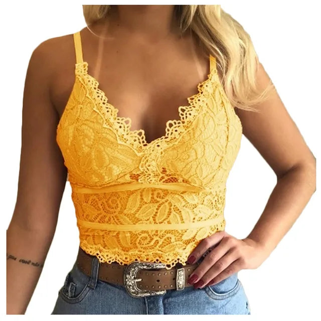 Lace Tank Top | Summer lace camisole | Sleeveless, soft fabric