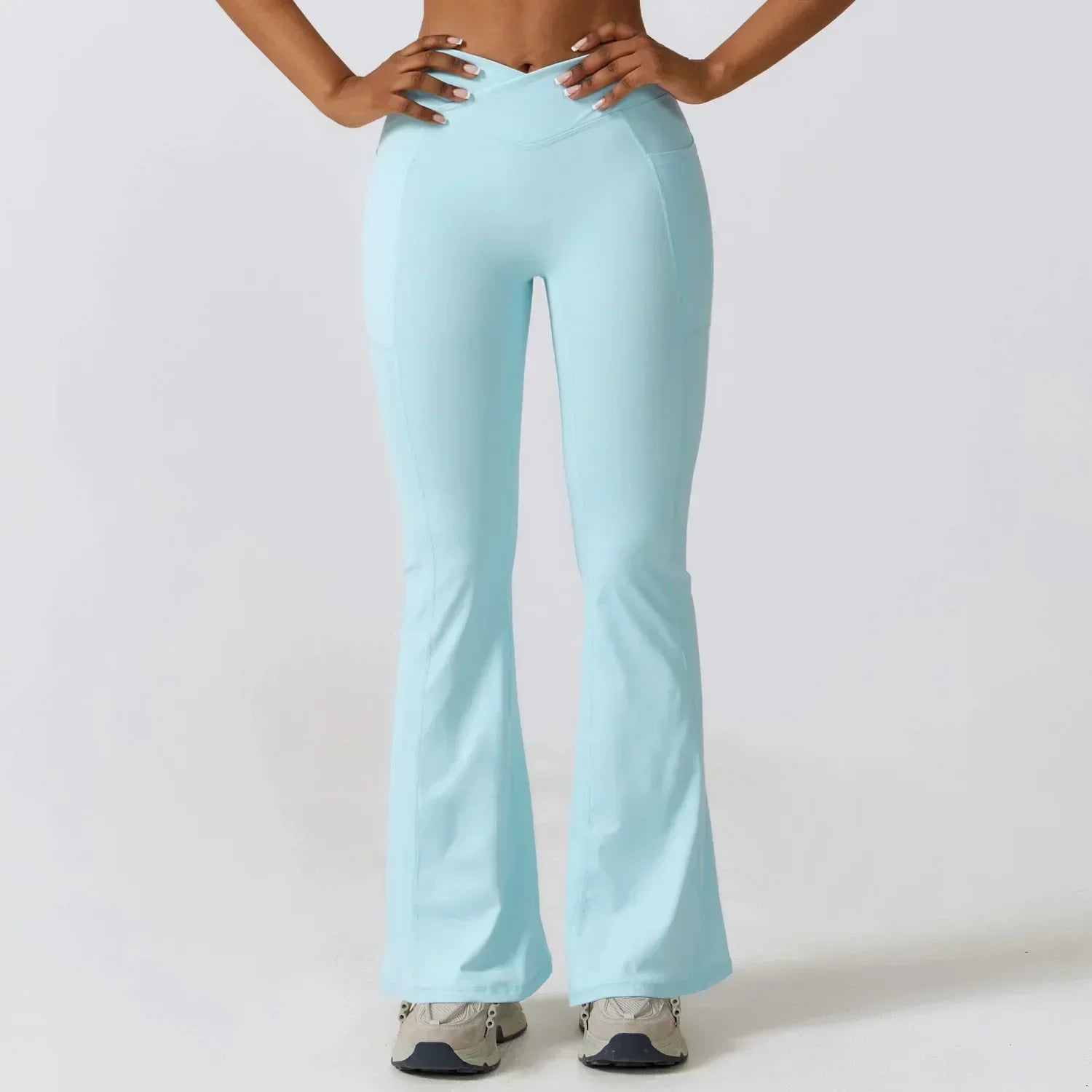 Yoga Leggings | Women, High Waisted, Flare Fit | Sculpting Stretch