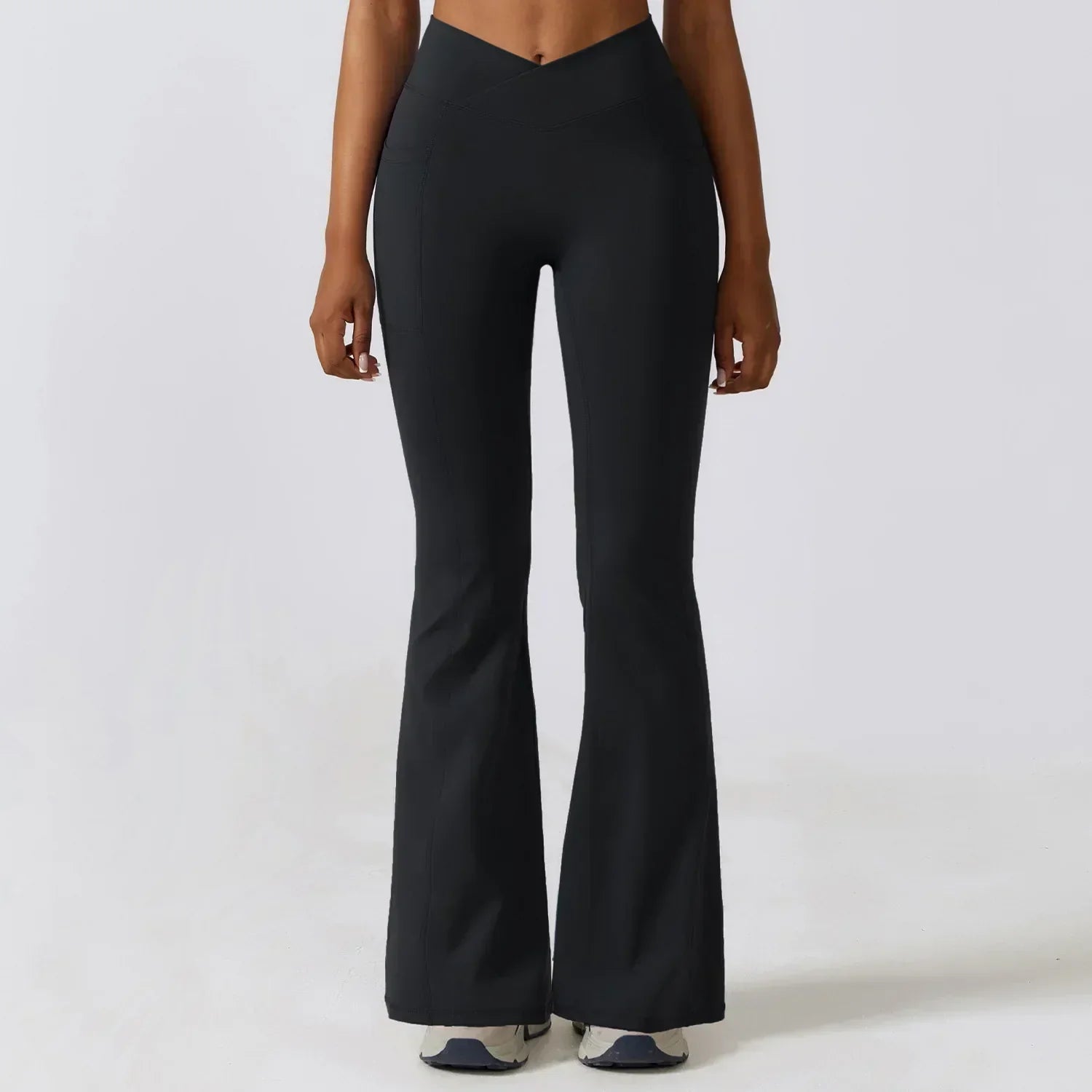 Yoga Leggings | Women, High Waisted, Flare Fit | Sculpting Stretch