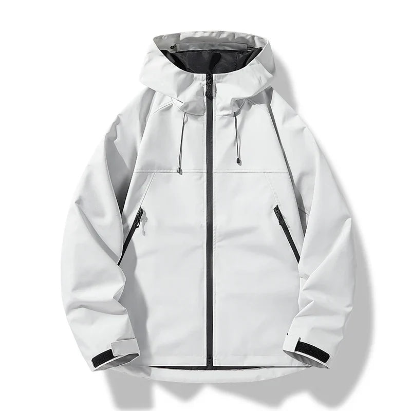 Men's Rain Jacket | Waterproof, Windproof with Hood