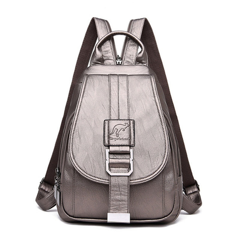 Women's Schoolbag | Waterproof Synthetic, Spacious | 7 Colors