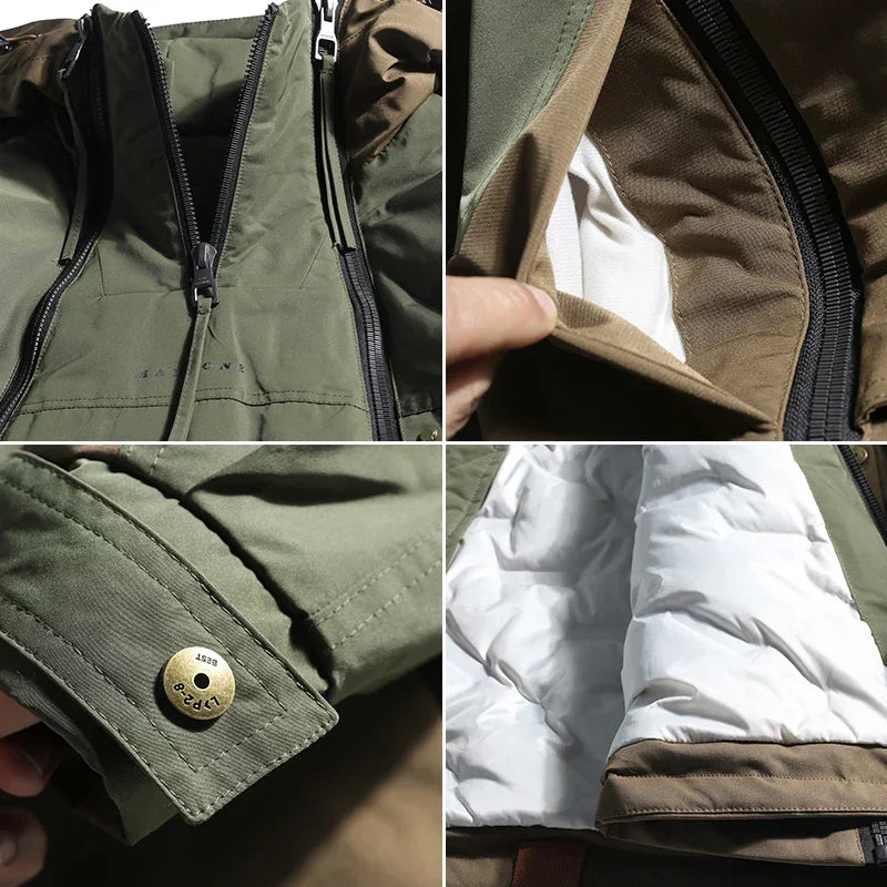 Rain Jacket | Techwear, Water-Resistant, Color Block