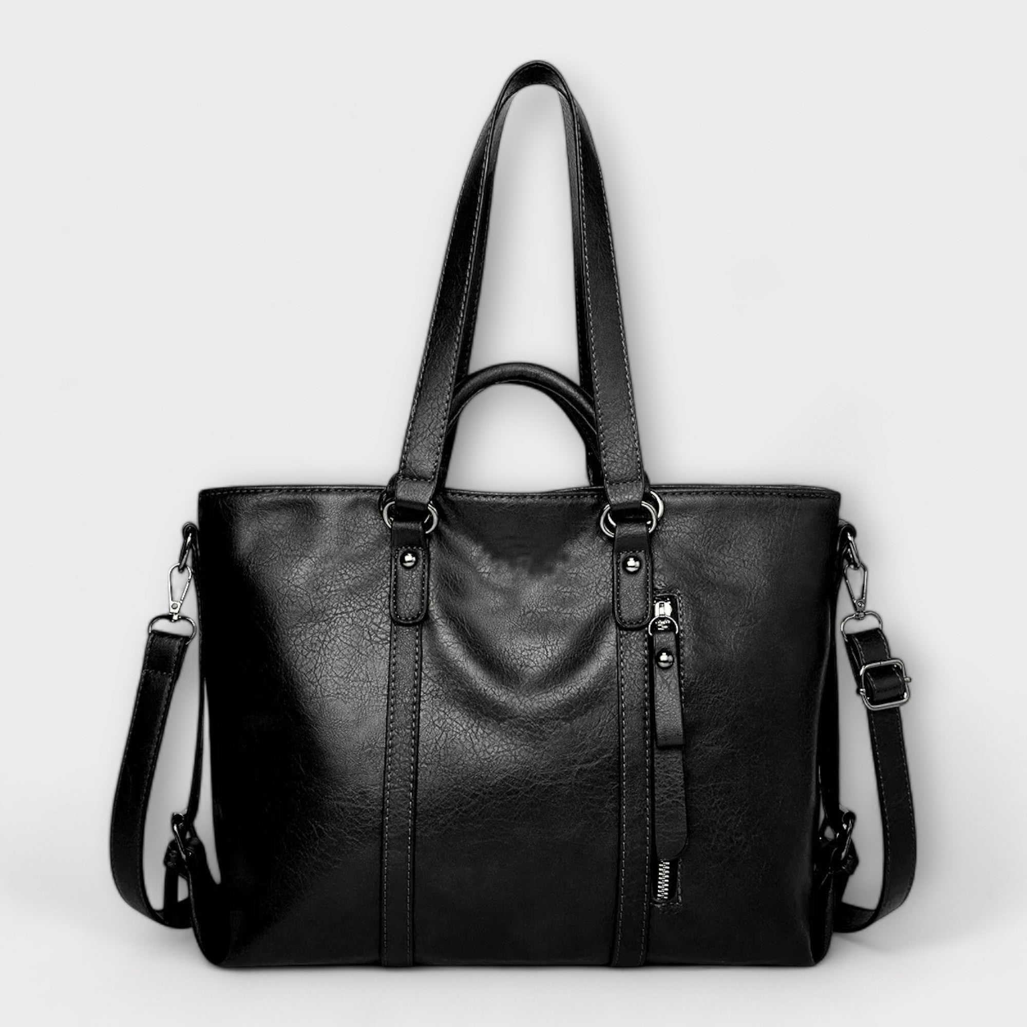 Women's Leather Bag | Large, Spacious Tote | Brown, Black, Blue