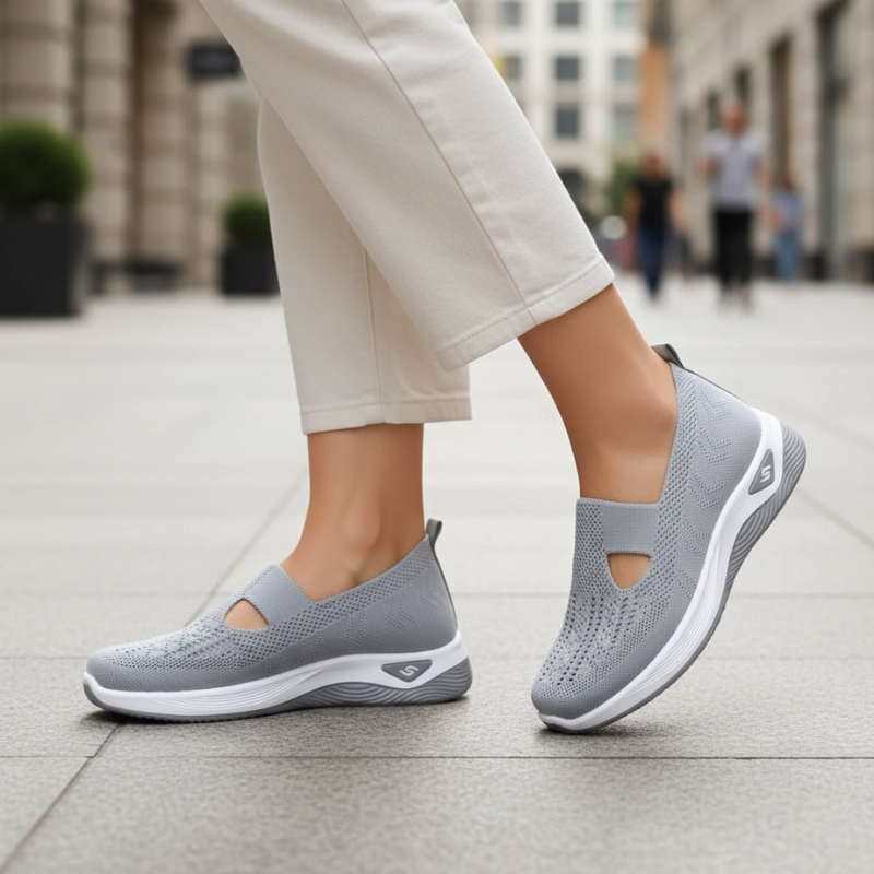 Women's Diabetic Slippers | Orthopaedic, Soft Footbed | Non Slip Sole