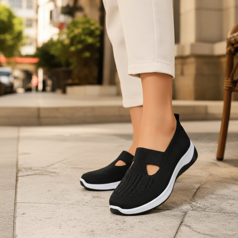 Women's Diabetic Slippers | Orthopaedic, Soft Footbed | Non Slip Sole