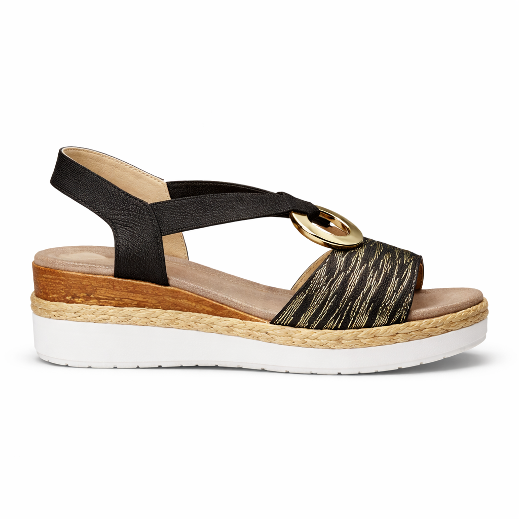 Women's Wedge Espadrilles | Chic, Elegant | Crossover Straps