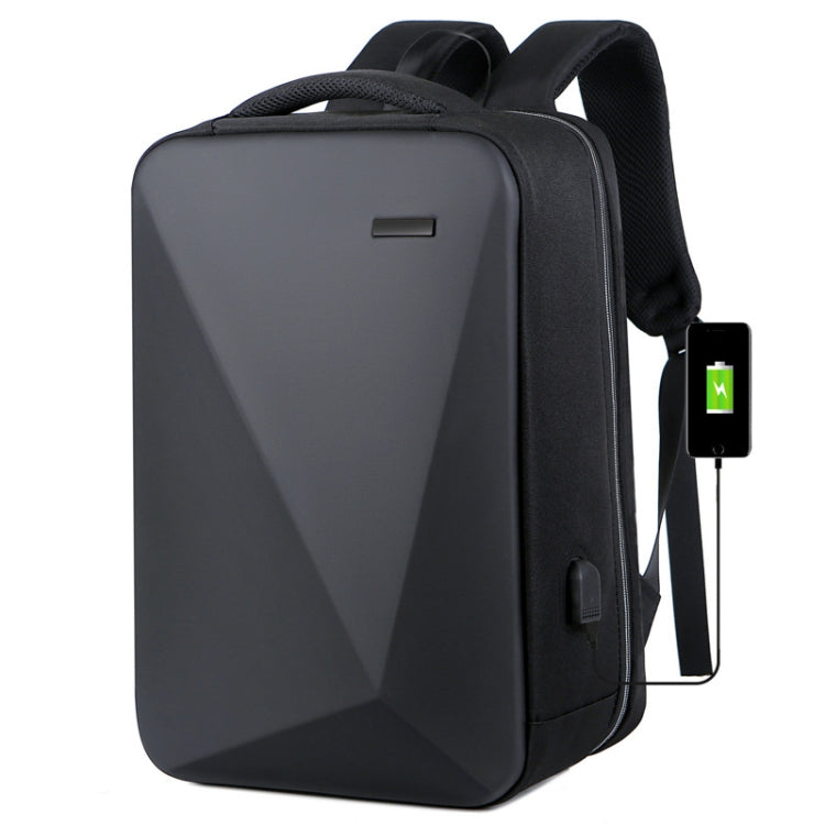 Laptop Backpack | 16 Inch, Password Lock, USB Port | Black